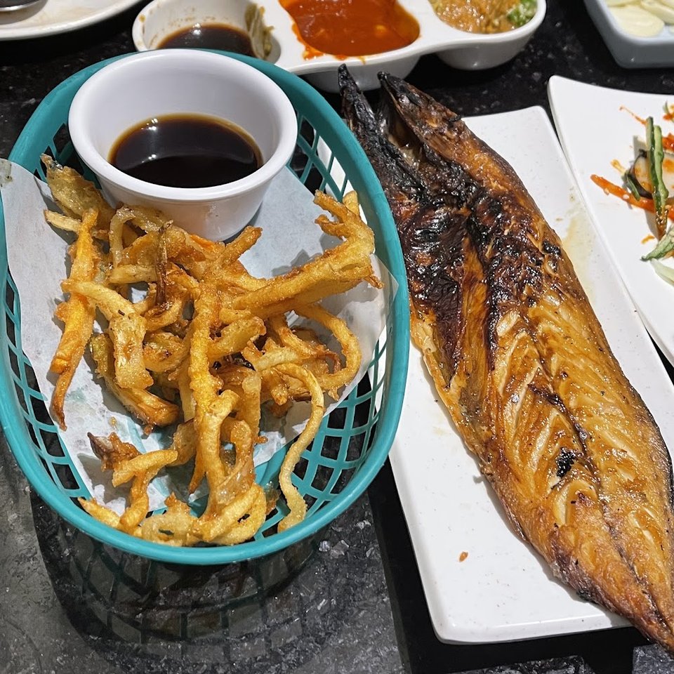 Fried Fish and Vegetables